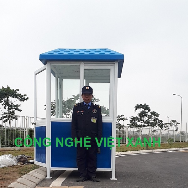 Bốt gác khung thép vuông 1.2m